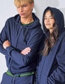 Heren Hoodie Zip ID.334 B&C WG006